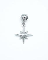 CHARM POLARIS PLATA - NIEVE-Charms